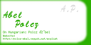 abel polcz business card